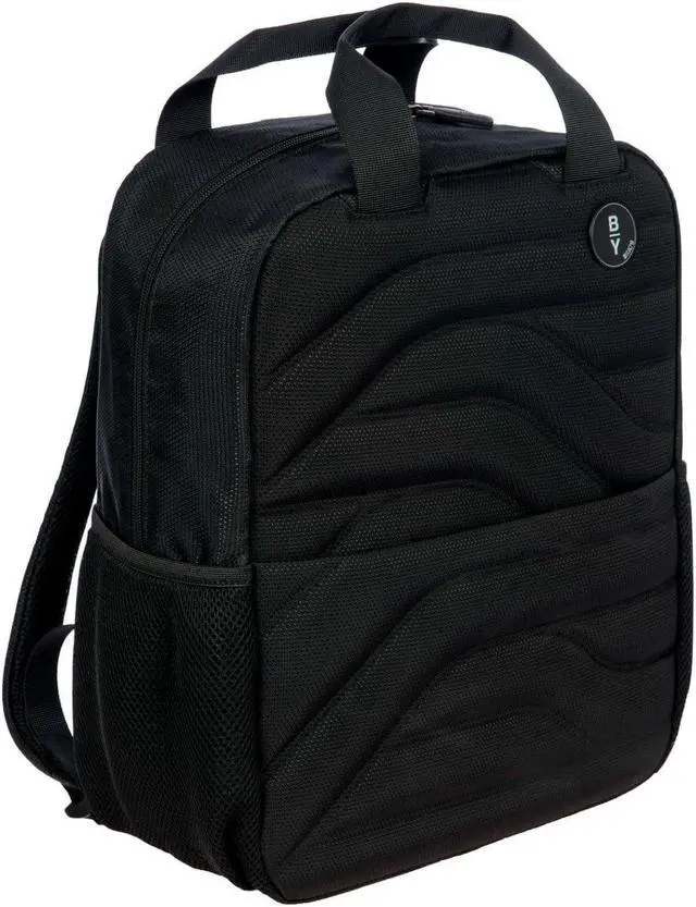 Alt view image 2 of 5 - Bric's B|Y Ulisse Backpack - Luxury Travel Backpack for Women and Men - Premium Laptop Backpack and Carry On Bags for Airlines - Airplane Travel Essentials - Black