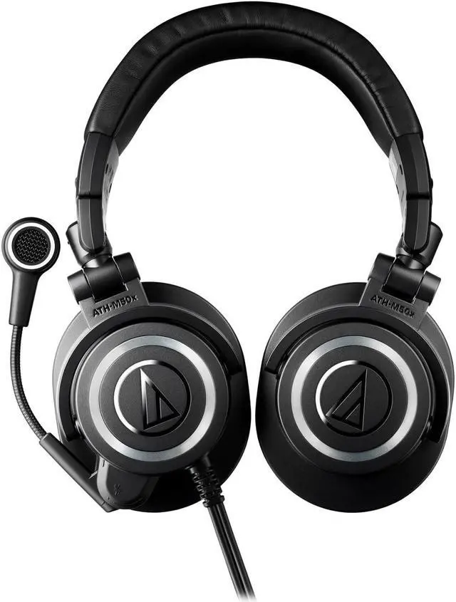 Alt view image 3 of 5 - Audio-Technica ATH-M50xSTS XLR StreamSet Streaming Headset, Black, Adjustable