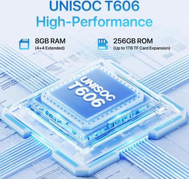 Alt view image 3 of 5 - UMIDIGI G9 Tab Tablet 11 Inch,Android 14 Tablet Dual SIM Card Slots 8GB+256GB+1TB Expand,Android Tablet with Stylus&Case 7200mAh and 13+8MP Cameras,2024 Cellular Tablet with Face Unlock,GPS,FM(Gray)