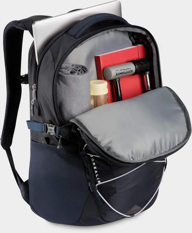 Alt view image 5 of 5 - THE NORTH FACE Borealis Commuter Laptop Backpack, Aviator Navy/Meld Grey, One Size