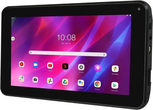 Alt view image 2 of 5 - Supersonic SC-3107 7-Inch Android 13 Tablet - Android 13, Quad Core, 32GB Storage, 4GB RAM, 2 Cameras, Wi-Fi, Bluetooth 4.2, Expandable Memory, Dual Camera, and Automatic Screen Rotation