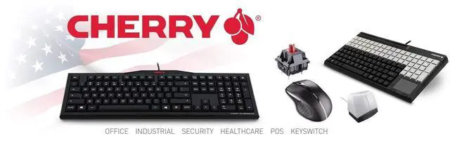 Alt view image 4 of 4 - Cherry G86-62401 Compact Keyboard - Integrated Touchpad - USB - Black- Spill Resistant (G86-62401EUADAA)