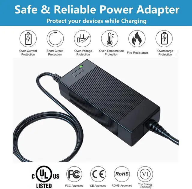 Alt view image 5 of 5 - 19V 6.32A 120W AC Adapter Charger Compatible with Mini PC - Intel NUC 10 11 12 13 14 Pro Kit Mini PC NUC10i7FNH,Beelink SER8,ACEMAGIC AD08, Chromebox 5 Mini Computers Power Supply Cord Plug