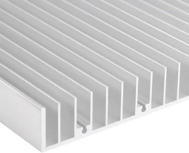 Alt view image 4 of 5 - 2pcs Aluminum Heat Sink 300 * 140 * 20MM for High Power LED Light, Reduce Overheating Risk, Light Weight, Fit for 8pcs 3W LEDs 20pcs 1W LEDs