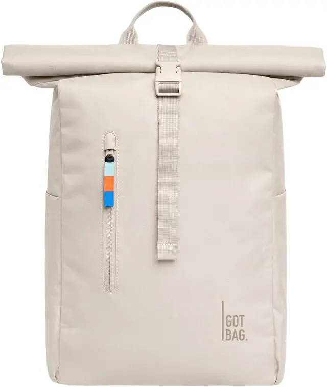 Main image of GOT BAG - ROLLTOP EASY Backpack, Backpack for Hiking & Travel with a 16" Laptop Sleeve, Eco-Conscious Bag Made of Recycled Ocean Impact Plastic(tm) (Softshell Color)