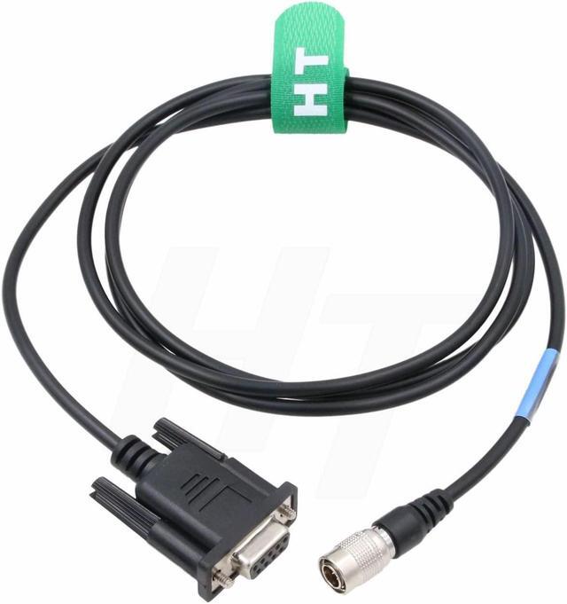 Main image of HangTon Data Collector Cable for Nikon DTM 500 800 A20 NPL Total Station Hirose 6 Pin to Serial DB9 Computer