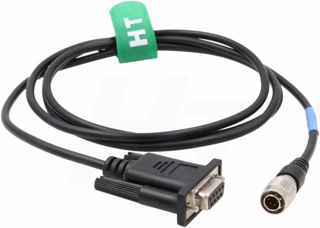 Alt view image 4 of 4 - HangTon Data Collector Cable for Nikon DTM 500 800 A20 NPL Total Station Hirose 6 Pin to Serial DB9 Computer