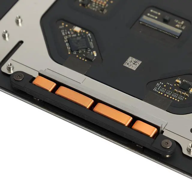 Alt view image 5 of 5 - HAWSON A2289 A2251 Trackpad Replacement for MacBook Pro 13.3 inch Retina A2289 A2251 Trackpad Touchpad 2020 Year (Silver)