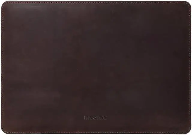 Main image of INCARNE Laptop Leather Case - MacBook Air 15 inch Sleeve - Compatible with MacBook Air 15" M2 A2941, Brown