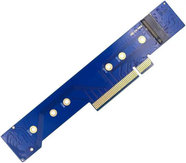 Main image of NFHK Low Profile Dual 2X NVME M.2 SSD to PCIE Express Gen4 X8 X16 Raid Card VROC Raid0 Hyper Adapter