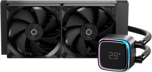 Main image of Ocypus Iota L24 Digital CPU Liquid Cooler with Temp Display,240mm CPU Water Cooler, PWM Fans Speed Up to 2000RPM for LGA1700/1851/1200/115X/18XX, AMD AM4/AM5