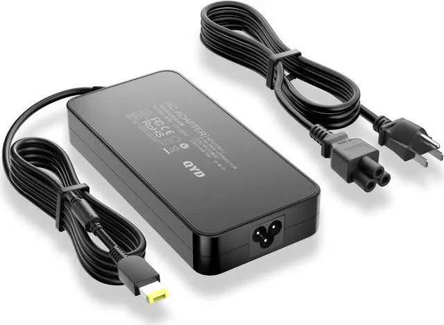 Main image of QYD 135W 20V 6.75A AC Adapter Laptop Charger Compatible with Lenovo Yoga C940-15IRH Legion Y520 Y520-15IKBM Y530-15ICH Y700-15ACZ Yoga 9-15IMH5 720-15IKB ThinkPad X1 Extreme 1 2 3 4 Gen Power Cord