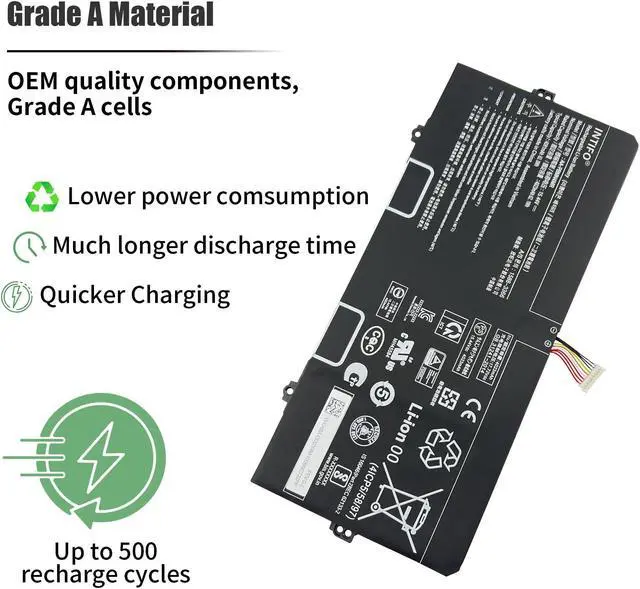 Alt view image 4 of 5 - INTIFO 63Wh AA-PBMN4MR Laptop Battery Compatible with Samsung Galaxy Book Pro 360 13 13" NP930XDB-KD1US NP930XDB-KF3US NP935XDB Book2 NP930XED-KA1US NP930QED-KA2US Book3 14 14" NP940XFG-KC2US