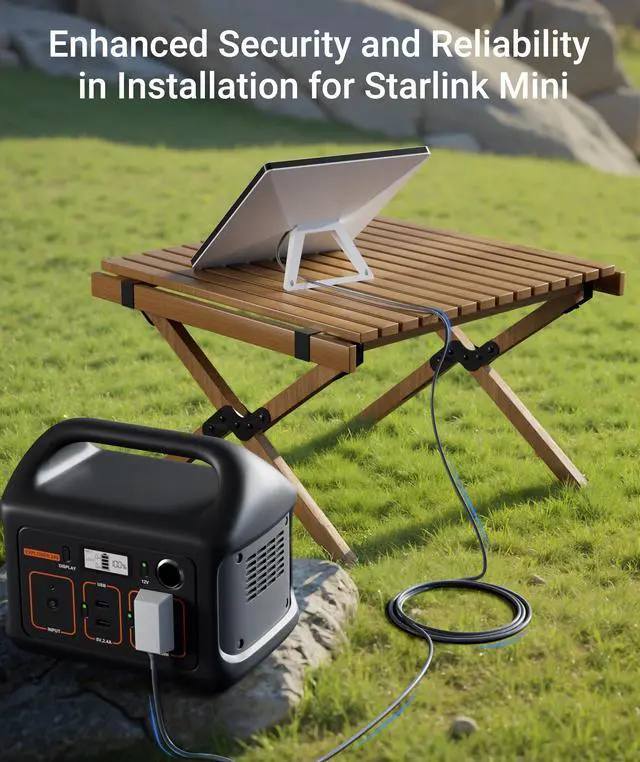 Alt view image 2 of 5 - STARWARE Cable for Starlink Mini 5M+STARWARE Starlink Gen 3 Cable