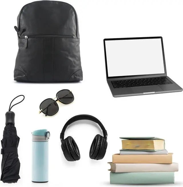 Alt view image 4 of 5 - Genuine Handmade Leather Laptop Backpack Bag for Men (Black Colour) Leather Weekender Travel Rugged Bag for College and Trips Size 15.5?X 12.5? X 5? Inch Gifts for Men and Women