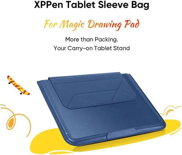 Alt view image 2 of 5 - XPPen Magic Drawing Pad Case Storage Bag for Magic Drawing Pad Carry Protective Bag Portable Protective Case for XPPen 12.2 Inch Standalone Drawing Tablet