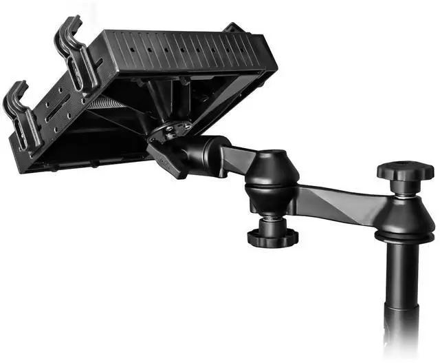 Alt view image 2 of 4 - RAM Mounts No-Drill Laptop Mount for 2011-2024 Dodge Durango & 2011-2021 Jeep Grand Cherokee RAM-VB-186-SW1