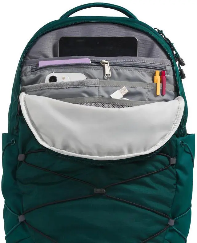 Alt view image 5 of 5 - THE NORTH FACE Women's Borealis Commuter Laptop Backpack, Deep Nori/TNF Black, One Size