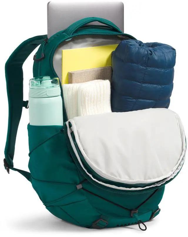 Alt view image 4 of 5 - THE NORTH FACE Women's Borealis Commuter Laptop Backpack, Deep Nori/TNF Black, One Size