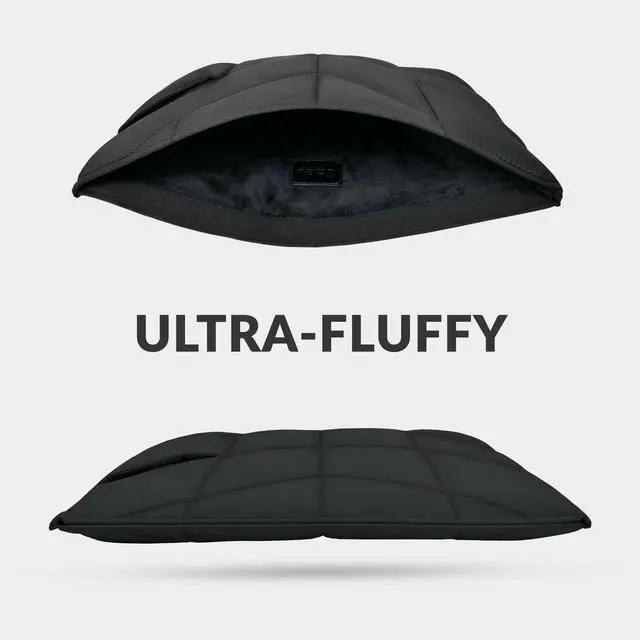 Alt view image 5 of 5 - UZBL Puffy Laptop Sleeve 13-14 inch, Puffer Laptop Carrying Case for Women, Pillow Case Compatible for MacBook Air M3 2024 M2 M1, MacBook Pro 13 in 14 in, Diamond Stitched Sleeve