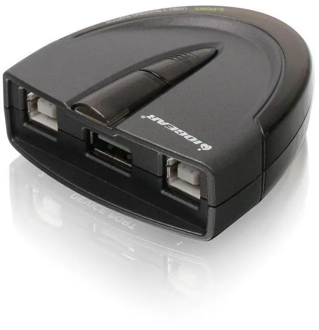 Alt view image 4 of 5 - IOGEAR 2 Port and 4 Port USB 2.0 Switch - Auto Printer Switch - Manual or Auto Controlled - LED Indicator - Plug n Play GUB231 - GUB431