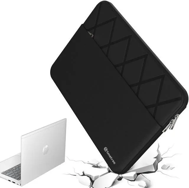 Main image of Smatree 14 inch Anti-Shock Laptop Sleeve Waterproof Cover Tailored for HP ProBook 445/440 G9/G10 Notebook PC, HP Elite mt645 G7/HP Pro mt440 G3 Mobile Thin Client, HP 14 inch Laptop Case, Black(E420)