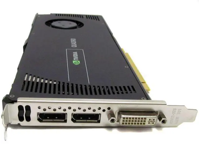 Alt view image 2 of 3 - NVIDIA 699-52007-0550-210 Nvidia Quadro 4000 Gen 2 2.0GB 3D High End Video Card