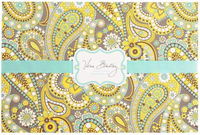 Main image of Vera Bradley Under Cover Laptop Skin (Up to 17") in Lemon Parfait