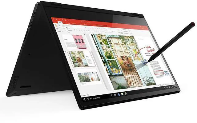 Main image of Lenovo Flex 14 2-in-1 Convertible Laptop, 14 Inch FHD Touchscreen Display, AMD Ryzen 5 3500U Processor, 12GB DDR4 RAM, 256GB NVMe SSD, Windows 10, 81SS000DUS, Black, Pen Included