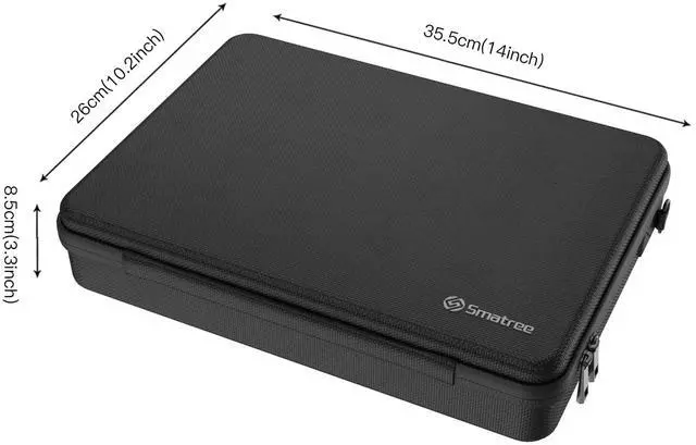 Alt view image 4 of 5 - Smatree Hard Laptop Case for 14.2 inch Macbook Pro 2024 M4/2023 M3 M2/2021 A2918 A2992 A2779;13.6 inch Macbook Air 2024 A3313/A2681,13 inch iPad Pro M4 2024,13.5 inch Microsoft Surface Laptop 6/5/4