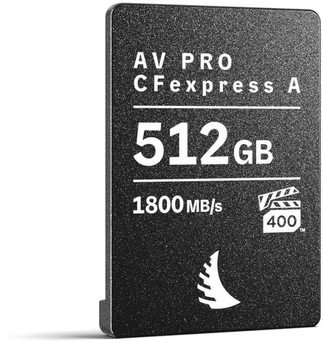 Main image of Angelbird - AV PRO CFexpress A Memory Card - 512 GB - High-Speed CFexpress Type A Media - Compatible with Sony Alpha and Sony FX Cameras - up to 8K+ RAW Video and Photo