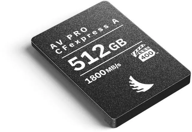 Alt view image 3 of 3 - Angelbird - AV PRO CFexpress A Memory Card - 512 GB - High-Speed CFexpress Type A Media - Compatible with Sony Alpha and Sony FX Cameras - up to 8K+ RAW Video and Photo