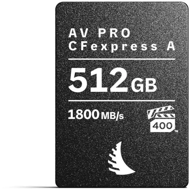 Alt view image 2 of 3 - Angelbird - AV PRO CFexpress A Memory Card - 512 GB - High-Speed CFexpress Type A Media - Compatible with Sony Alpha and Sony FX Cameras - up to 8K+ RAW Video and Photo
