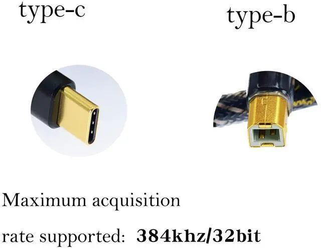 Alt view image 4 of 5 - Printer DAC Adapter midi Type-c Cable Cabl USB 2.0 Type C to B Audio Data Cable OTG for Android Phone mac ipad Mini pro xiaomi Samsung air4 feet (5ft)