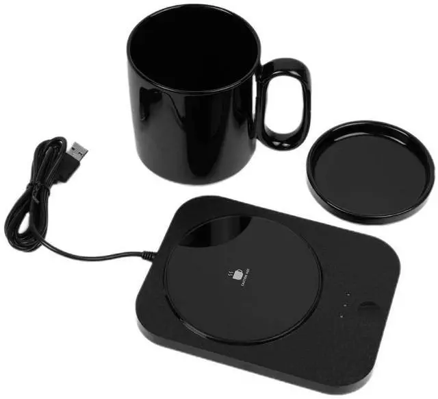 Alt view image 5 of 5 - USB Desktop Coffee/Tea Warmer (Black)