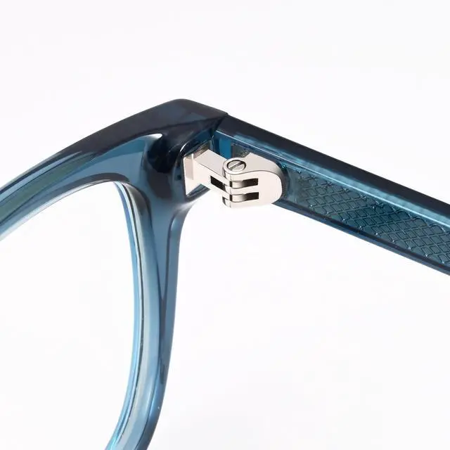 Alt view image 3 of 5 - Dollger Fashionable Square Transparent Lenses Blue Light Blocking Glasses for Women and Men - Computer Glasses for Stylish Women Blue