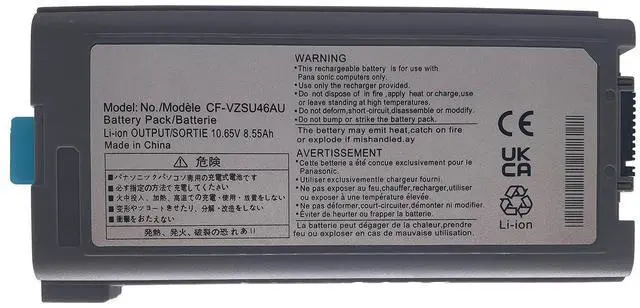 Main image of NBULBL CF-VZSU46 CF-VZSU46AU Laptop Battery Replacement for Panasonic Toughbook CF-30 CF-53 MK1 MK2 MK3 MK4 Series Notebook CF-VZSU46 CF-VZSU46R CF-VZSU71U CF-VZSU72U CF-VZSU1430U