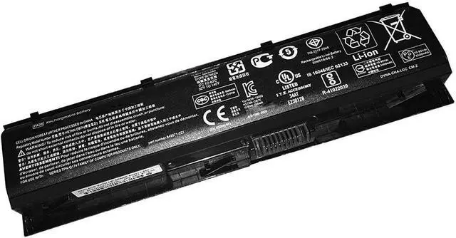 Alt view image 2 of 5 - PA06 PA06062 Laptop Battery Replacement for HP Omen 17-w000 Pavilion 17-ab000 17-ab200 17t-ab200 17-ab300 17-ab400 17-w053dx w033dx w006tx w007tx w001ne w005na w010nd 17-ab240nd ab405na(11.1V 62Wh)