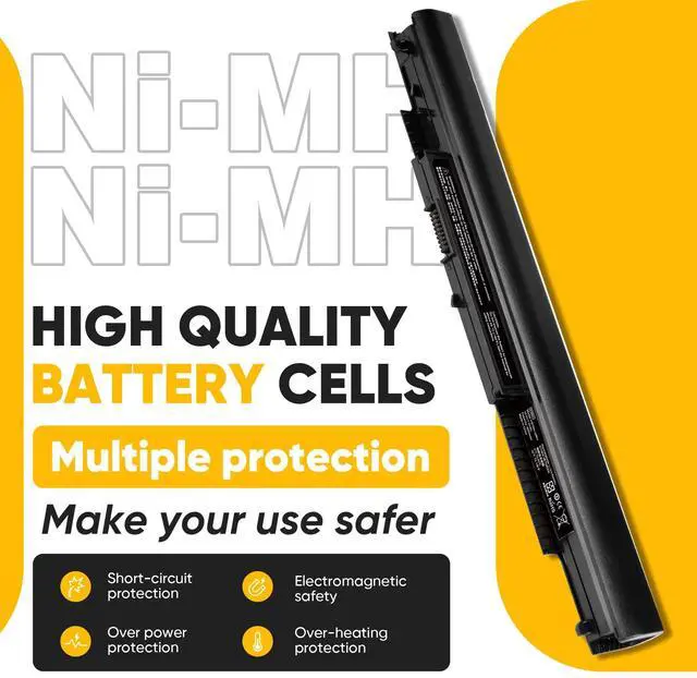 Alt view image 3 of 5 - RUEMIU 61Wh HS03 HS04 Laptop Battery Replacement for HP Spare 807956-001 807957-001 807612-421 807611-421 807611-131 15-AY039WM 15-AY041WM 15-AY009DX 15-AY052NR TPN-I119 TPN-I120 TPN-I124 TPN-C125