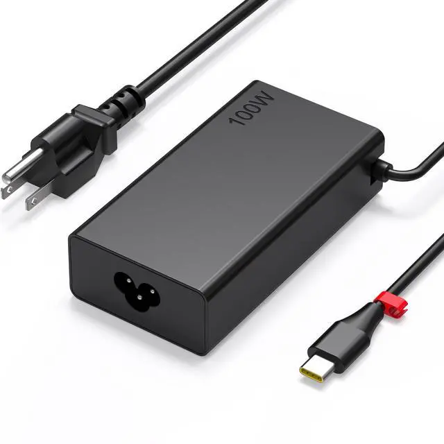 Main image of 100W USB C Charger Compatible with Lenovo ThinkBook 15 16,Yoga 9 9i 7 7i,Yoga Slim 7 Pro,ldeapad 5 Pro16,ADL100YLC3A,ADL100YDC3A,SA11D52396,GX21J75543,ThinkBook,Yoga,IdeaPad Type C Laptop Power Supply