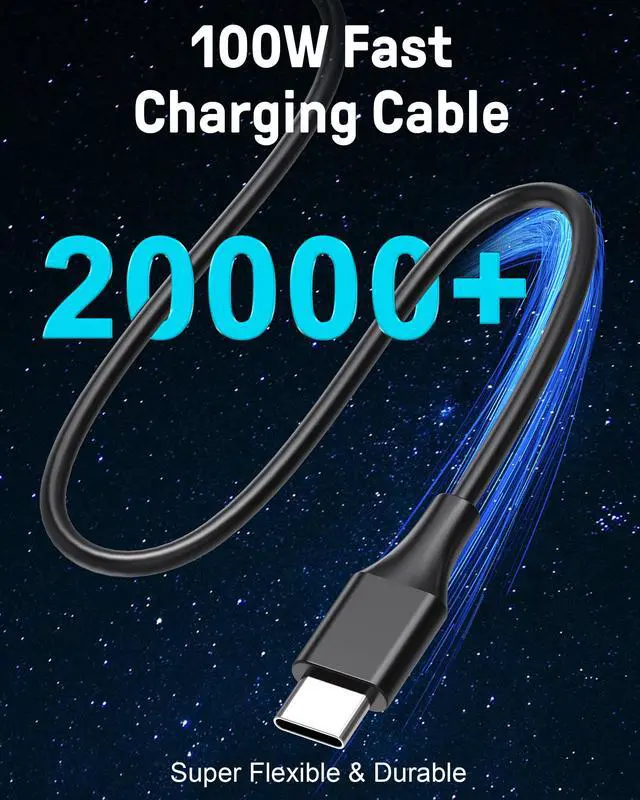 Alt view image 4 of 5 - 100W USB C Charger Compatible with Lenovo ThinkBook 15 16,Yoga 9 9i 7 7i,Yoga Slim 7 Pro,ldeapad 5 Pro16,ADL100YLC3A,ADL100YDC3A,SA11D52396,GX21J75543,ThinkBook,Yoga,IdeaPad Type C Laptop Power Supply