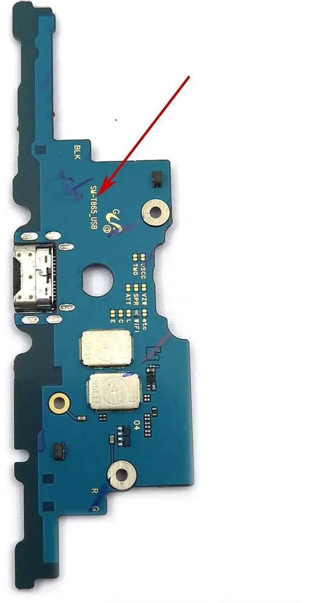 Alt view image 4 of 5 - FainWan USB Replacement Charging Port Plug Flex Cable Compatible with Samsung Galaxy Tab S6 T860 T865 10.5 inch