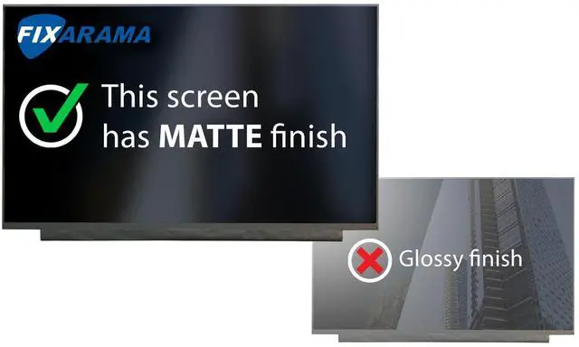 Alt view image 2 of 5 - FIXARAMA Screen Replacement for Samsung Chromebook XE350XBA-K01US Grade A+ Matte FHD 1080p IPS 30pin Non-Touch 15.6" LED LCD Display with Tools Tape