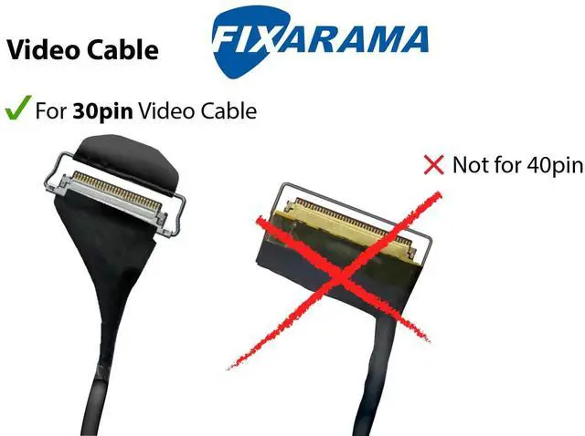 Alt view image 3 of 5 - FIXARAMA Screen Replacement for Samsung Chromebook XE350XBA-K01US Grade A+ Matte FHD 1080p IPS 30pin Non-Touch 15.6" LED LCD Display with Tools Tape