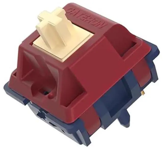 Main image of Gateron Quinn Keyboard Switches,5-Pin Factory Pre-lubed 59gf Tactile Switches Suitable for MX Mechanical Keyboards(72PCS)