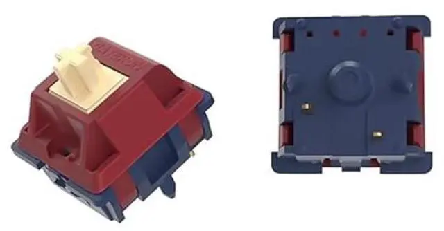 Alt view image 3 of 5 - Gateron Quinn Keyboard Switches,5-Pin Factory Pre-lubed 59gf Tactile Switches Suitable for MX Mechanical Keyboards(72PCS)