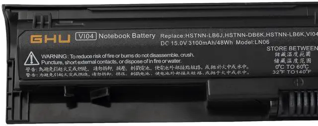 Alt view image 3 of 5 - GHU New Battery 48wh VI04 756743-001 756745-001 756479-421 Compatible with HP Envy 14-V 15-K hp probook 440 g2 445 g2 450 g2 455 g2 Battery HSTNN-DB6I 756744-001 756748-851 HSTNN-PB6I V104 vio4