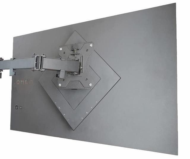 Alt view image 3 of 5 - Gladiator Joe Monitor VESA Adapter Arm/Mount Compatible with HP OMEN 25i | Laser Cut | 100% Made in North America