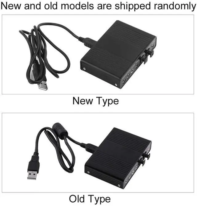Alt view image 2 of 5 - USB 2.0 External Sound Card, 6 Channel External Audio Adapter with SPDIF, Audio Sound Card Adapter for PC Laptop Recording, Plug and Play
