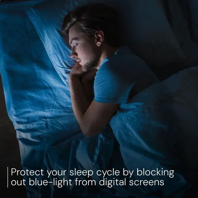 Alt view image 4 of 5 - DreamGaze 99.9% Blue Light Blocking Glasses for Better Sleep - Anti Blue Light Glasses Men - Premium Computer Gaming Glasses
